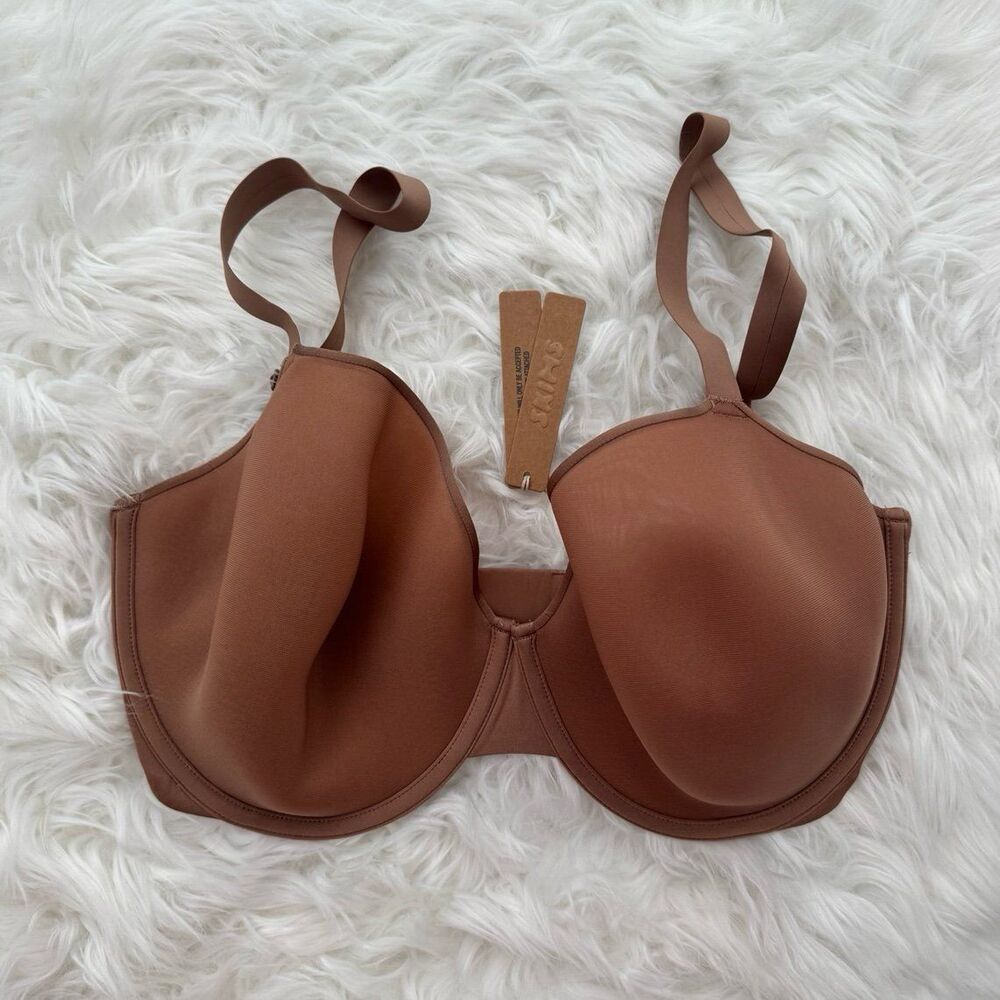 Skims Weightless Demi Bra Sienna Size 36H - Picture 2 of 6